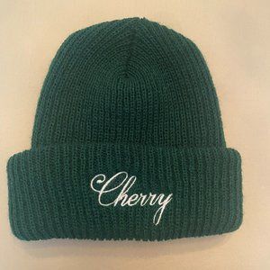 Cherry LA Green Beanie
